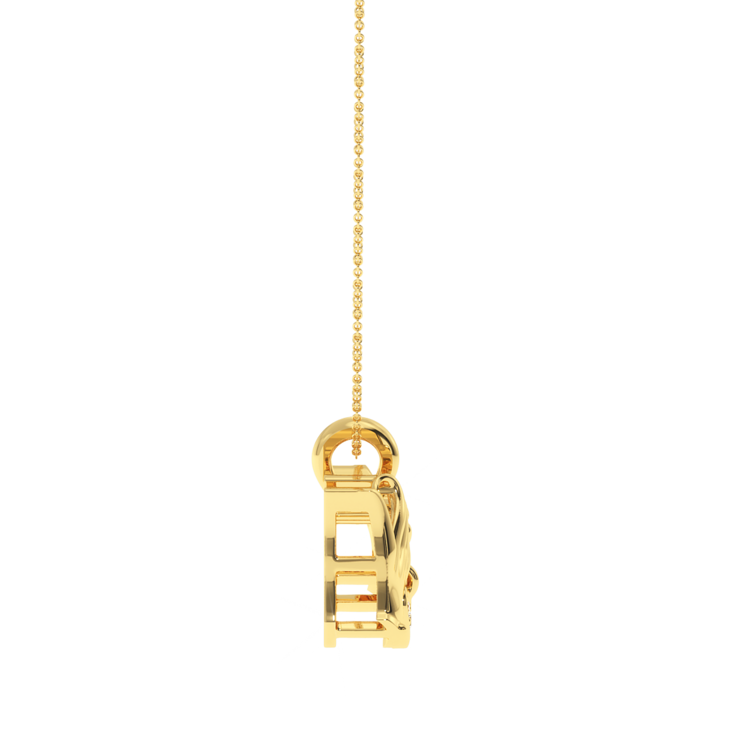 Buy Pinky Promise 0.02Ct Diamond Pendant | Solitairekart